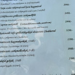 Csuti Pizzéria Étlap