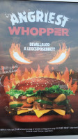 Burger King Airport menu
