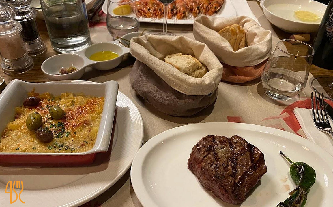 Pata Negra Asador Tapas Steak Étel