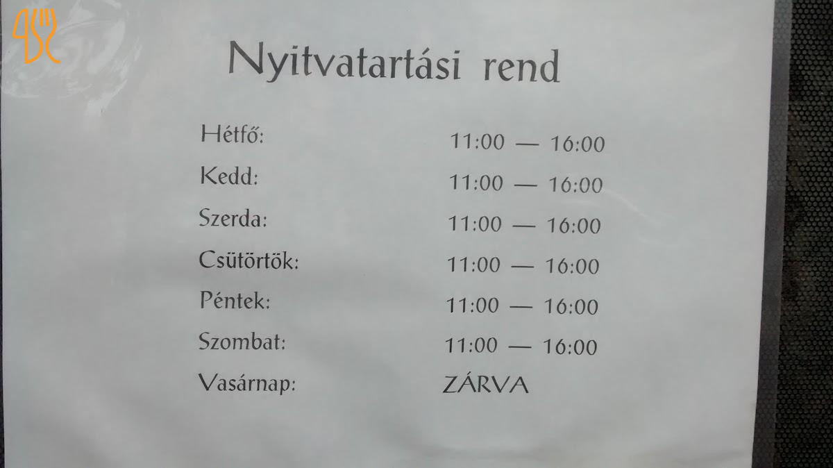 Róma Ételbár Étlap