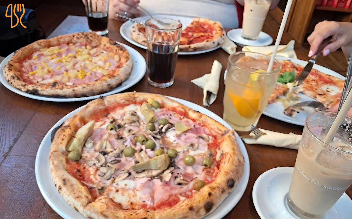 Pizzeria Bella Napoli Budapest Étel