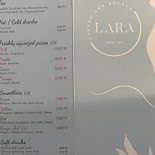 Lara Cafè Budapest Étlap