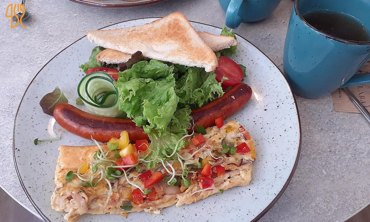 Lara Cafè Budapest Étel