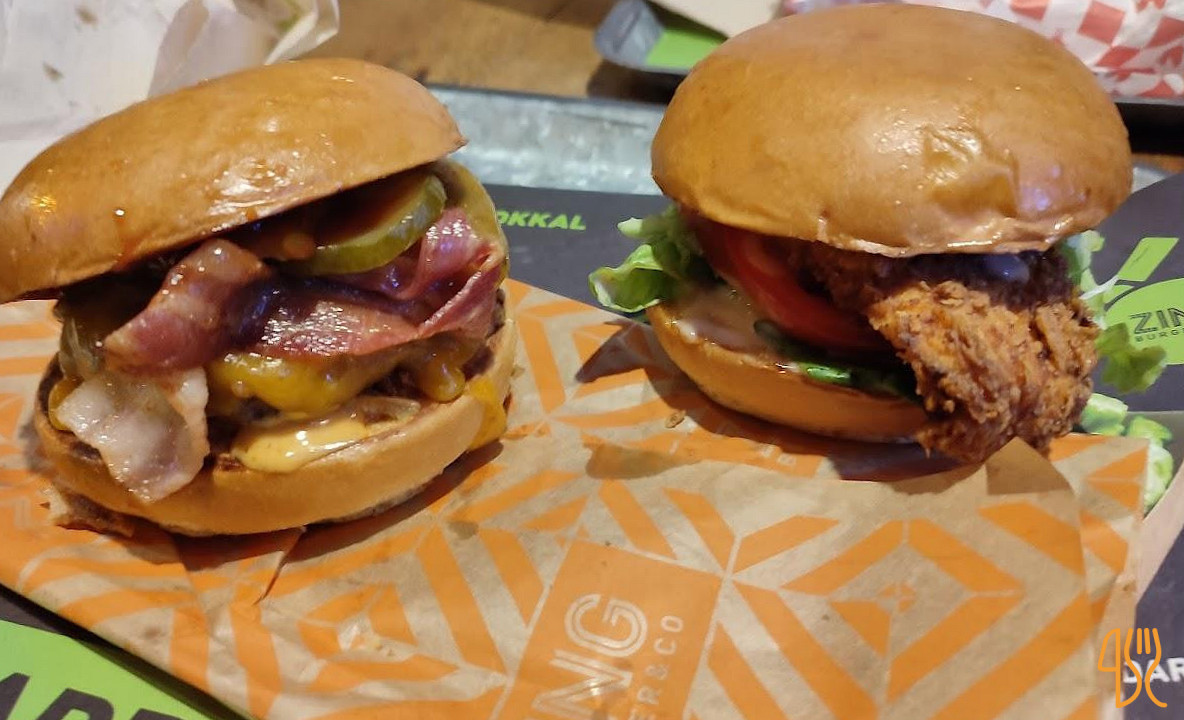 Zing Burger Co. Kálvin Étel