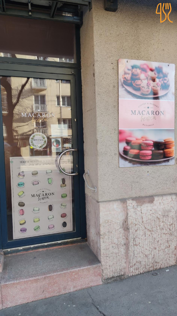 Macaron Heaven Manufaktúra Étlap