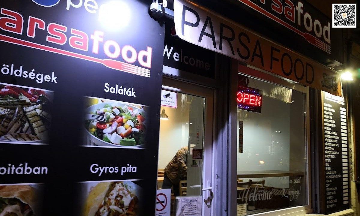 Parsa Food (gyros Kebab Burger Étel Bár) Étlap