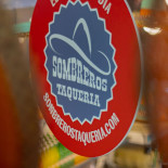 Sombreros Taqueria Mexican Fast Food Logó