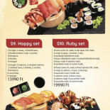 Ruby Sushi 1 Étlap