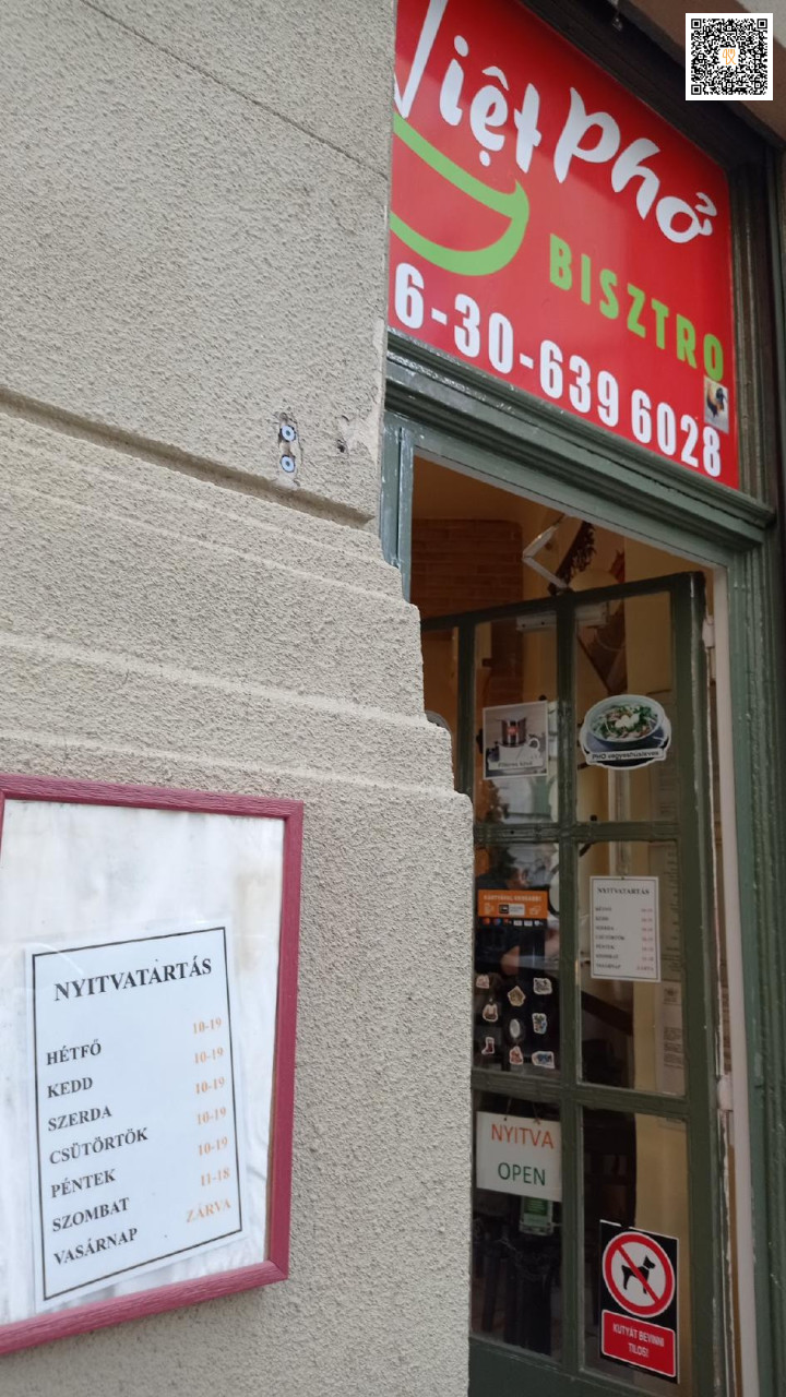 Viet Pho Bisztró Étlap
