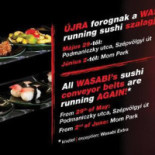 Wasabi Running Sushi Wok Szépvölgyi út Étlap