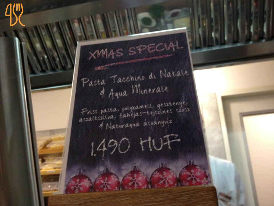 Vapiano Étlap