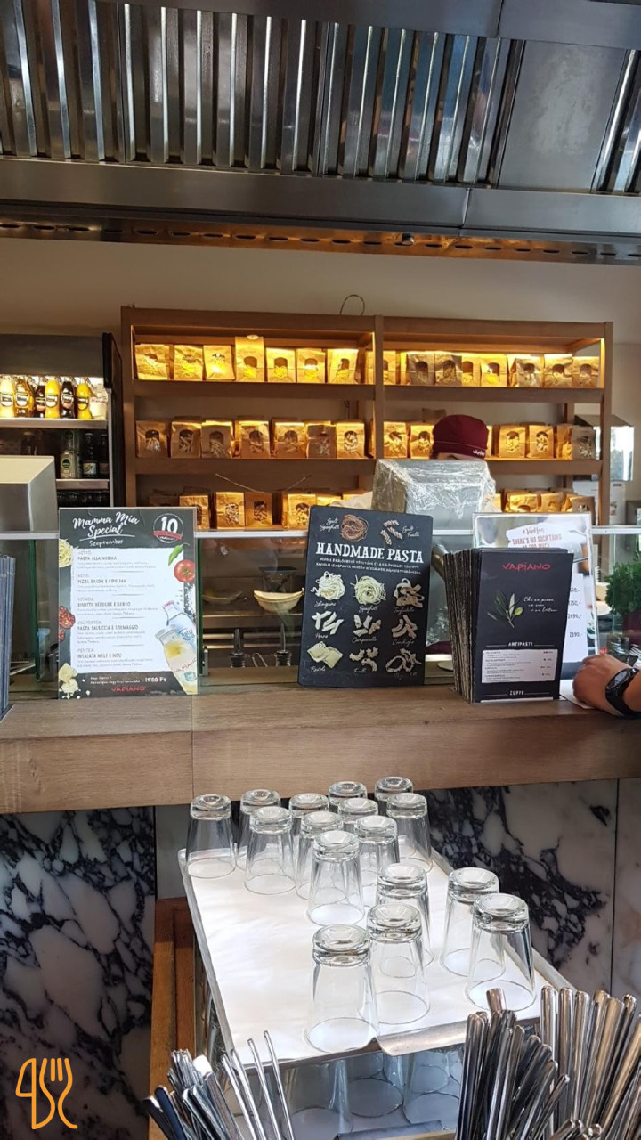 Vapiano Étlap