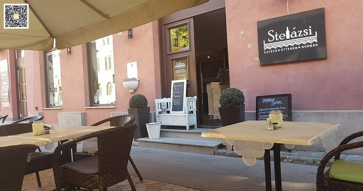 Stelázsi Kávézó Étterem és Borbár Kint