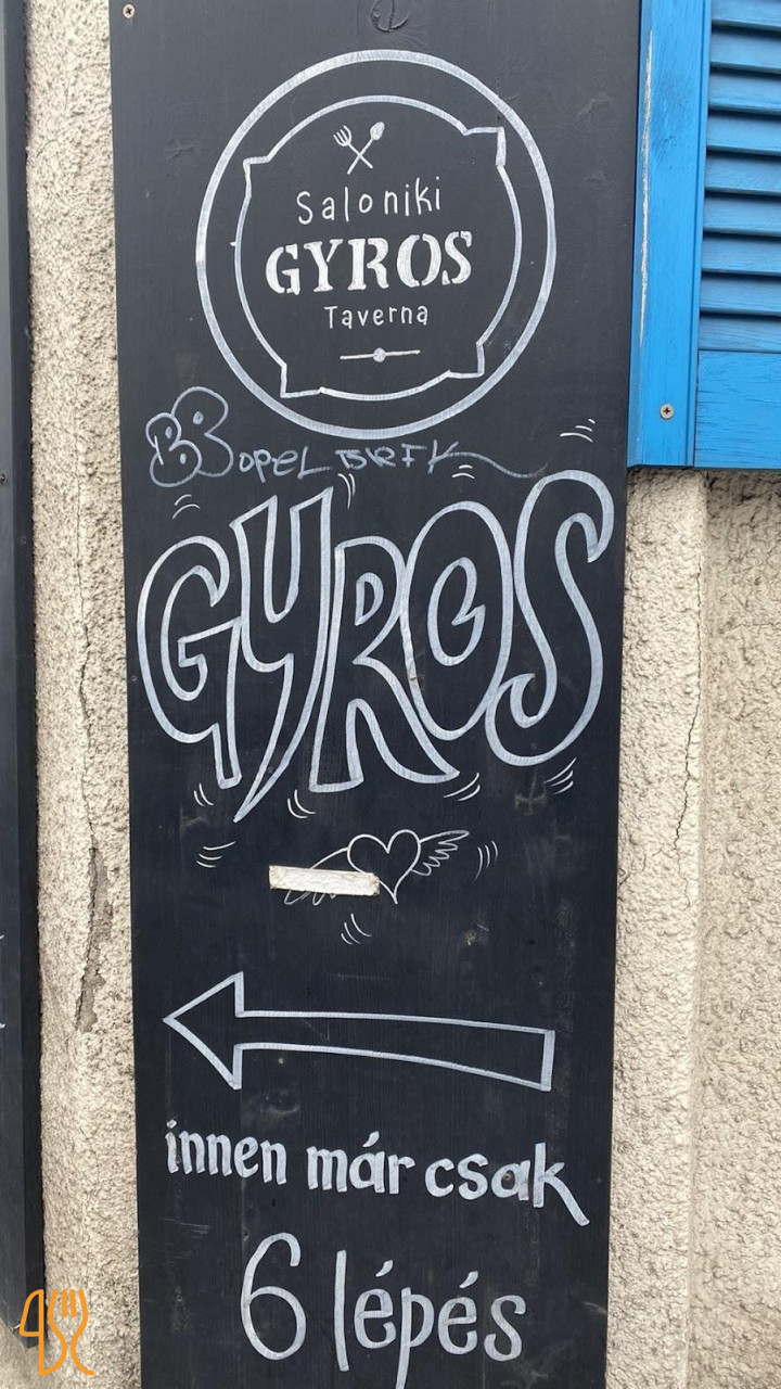 Saloniki Gyros Taverna Étlap