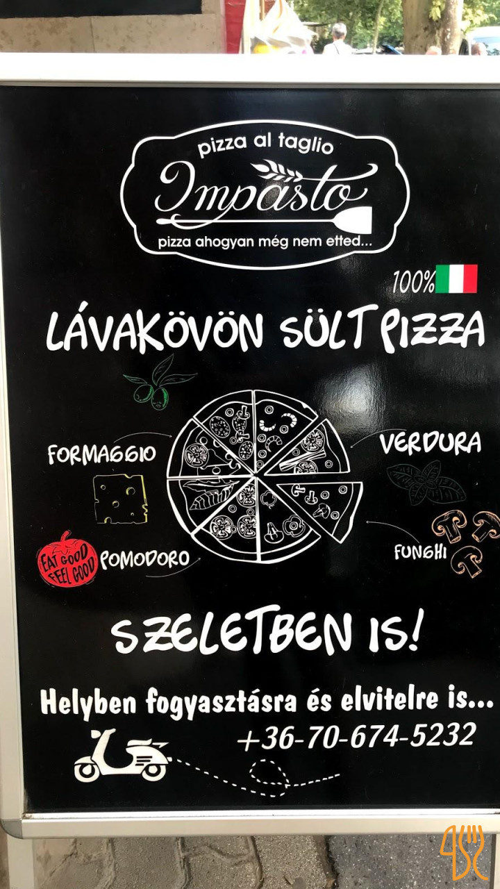 Impasto Pizza Étlap