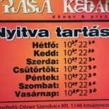 Pasa Kebab Thököly út Étlap
