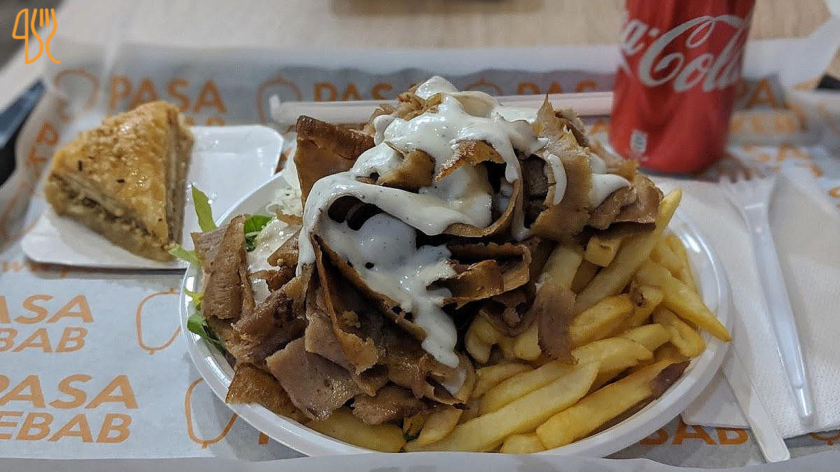 Pasa Kebab Thököly út Étel