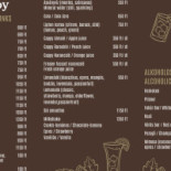 Cafe Injoy Reggeliző étterem és Kávézó Étlap