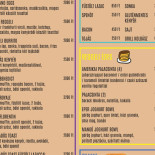 Cafe Injoy Reggeliző étterem és Kávézó Étlap