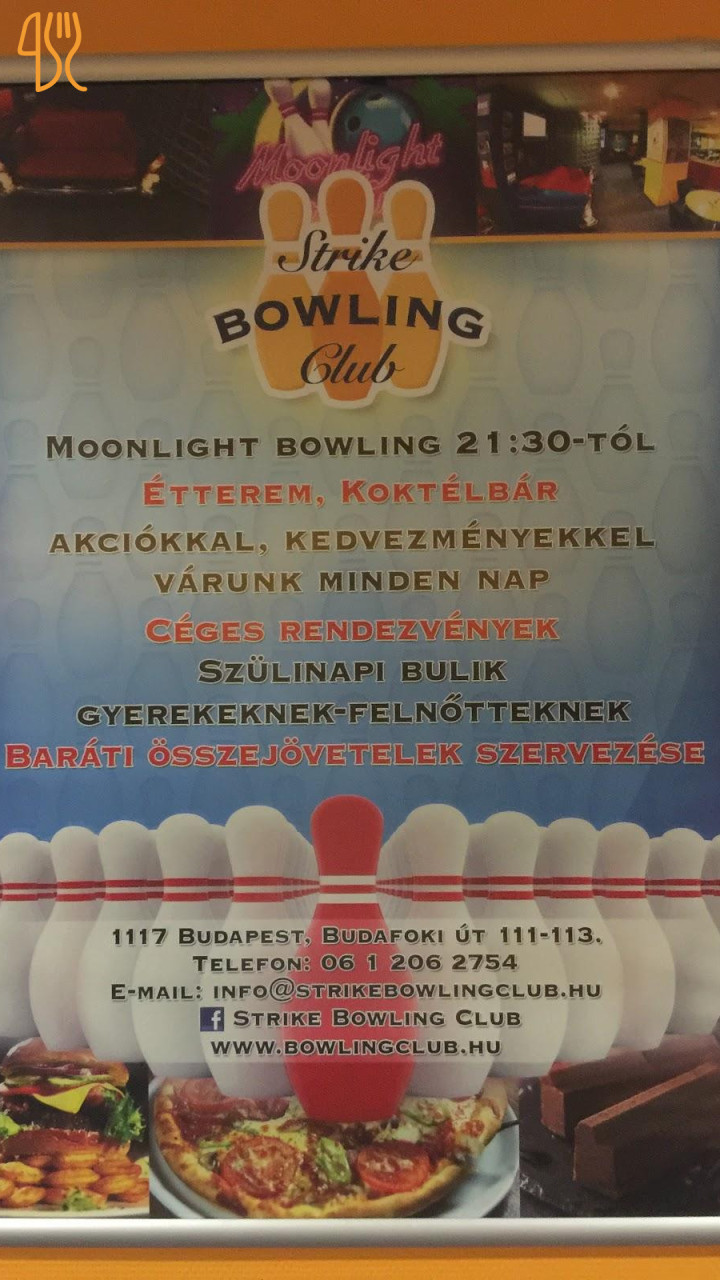 Strike Bowling Club Étlap