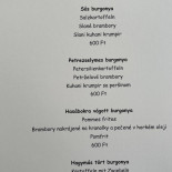 Szigeti Csárda Étlap