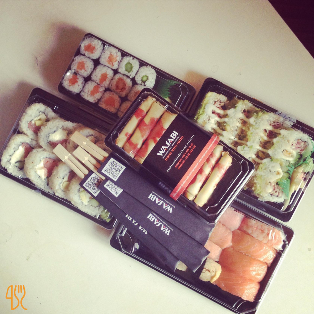 Wasabi Running Sushi Wok Debrecen Étlap