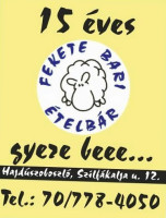 Fekete Bari Ételbár logo