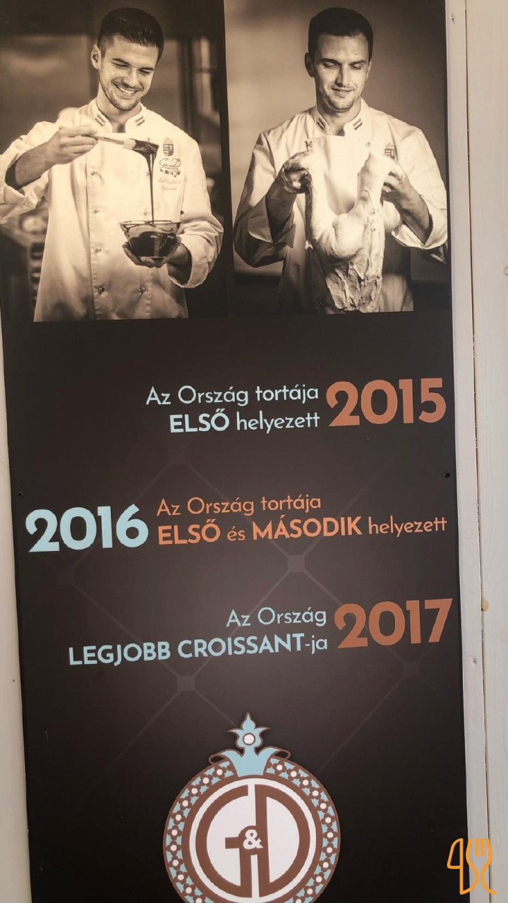 G&d Kézműves Cukrászda és Pékség Balatonkenese Étlap
