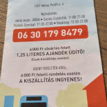 Megálló Étterem és Pizzéria Étlap