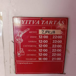 Silvestro Pizzéria Étlap