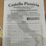 Castello Pizzeria Étlap