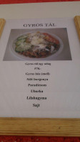 Lángos menu