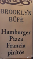 Brooklyn Gyorsbüfé menu