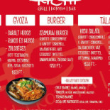 Kichi Grill I Konyha I Bár Étlap