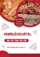 Szél Csárda menu