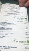 Bagatell Étterem menu